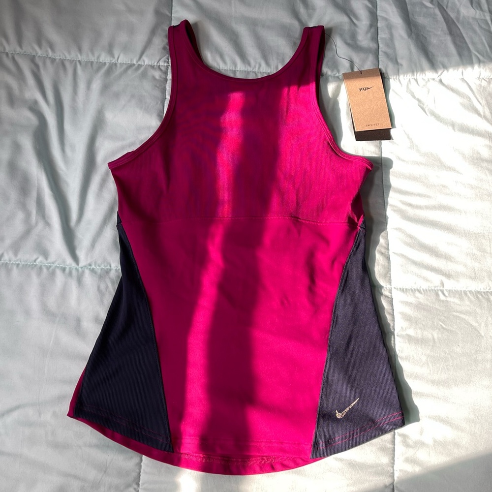 Nike Pink Yoga Tank Top